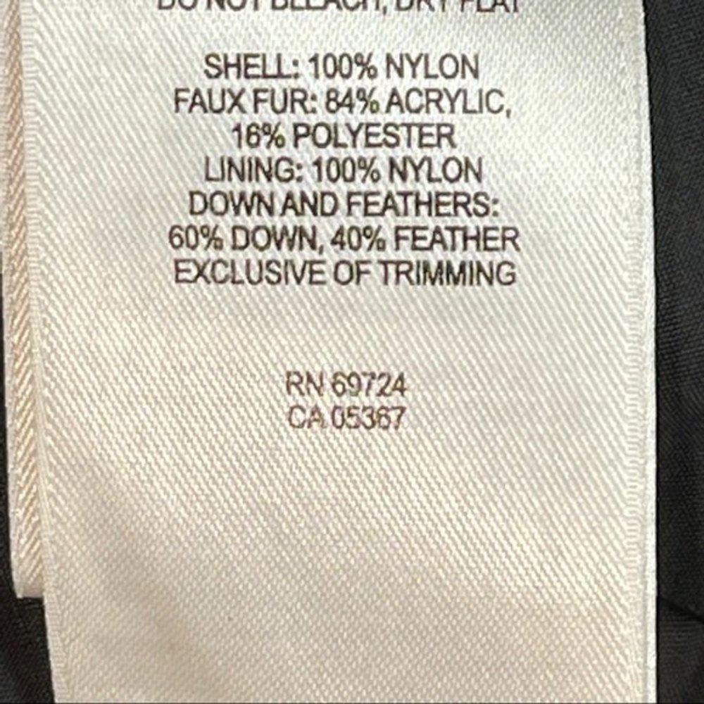 Columbia Down Women’s Puffer Coat Black Size Small - Picture 4 of 5
